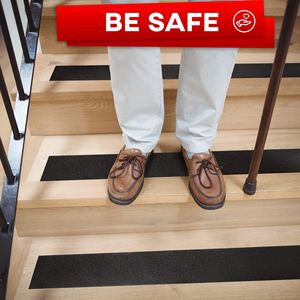 Ruban antidérapant robuste DB 4 pouces X 50 pieds rouleau antidérapant de sécurité étanche pour les marches d'escalier intérieures et extérieures pour les escaliers et les murs - Product Image 6