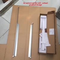 Rail de glissière universel pour serveur 1U 2U 3U 4U, support en L pour tiroir de rack, 55 cm, Chine continentale
