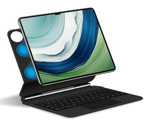 Nouveau USB C Interface Magic Cover BT sans fil RGB rétro-éclairage Touchpad clavier étui pour Huawei <span class=keywords><strong>MateBook</strong></span> <span class=keywords><strong>E</strong></span> Go 12.35 pouces - Product Image 1