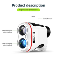 Télémètre laser de golf ODM OEM R-1000M HD avec grand oculaire pour la chasse