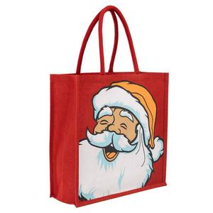 Bolsas de Compras, Bolsas de Yute con Estampado de Moda, Bolsa Novation Fabricada en Bengala Occidental, India - Product Image 1