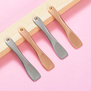 Espátula Cosmética Metálica Personalizada de Marca Privada para Crema Facial y de Ojos, Mini Cuchara para Mezclar Mascarillas y Maquillaje - Product Image 6