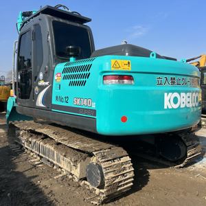 <b>Used</b> Kobelco SK140 Excavator Hydraulic Crawler <b>Construction</b> <b>Machinery</b> Original 14ton SK135 SK140-8 Second hand Medium Diggers - Product Image 1