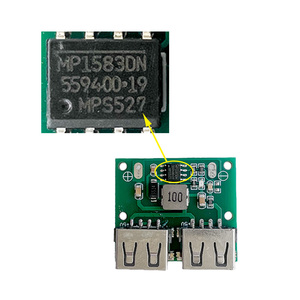 Módulo de Carga Reductor de Voltaje CC-CC OKY3502-5-1 de 9V 12V 24V a 5V con Salida USB Dual - Product Image 5