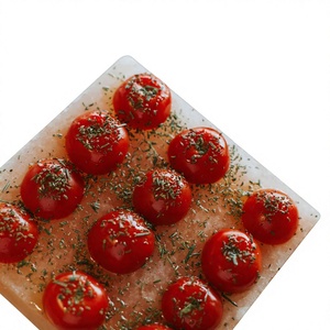 Dalles de sel rose de l'Himalaya naturel de haute qualité, sculptées, pour la cuisson, vente en gros, directement du fabricant pakistanais - Product Image 1