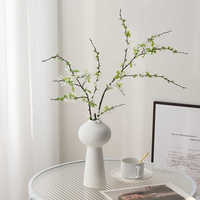 Fleurs artificielles en gros, branche de saule réaliste, décoration intérieure, verdure artificielle, arrangements floraux