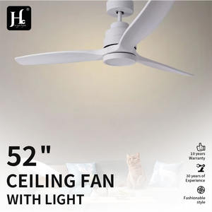 Ventilador de Techo LED Moderno con 52 Aspas de Madera Maciza y Control Remoto, Motor de CC para Uso Doméstico - Product Image 3