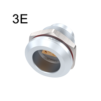 Conector de Aviación Multicore Coaxial Impermeable IP68 Serie E 3E ERA con Enchufe de Emparejamiento Ciego de 1-18 Pines y Detector de Defectos
