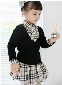 Conjunto de Dos Piezas al por Mayor, Ropa para Niños, Uniforme Escolar, Vestido Corto para Niñas de China - Product Image 5