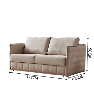 Sofá Cama Doble Plegable Seccional Premium para Apartamentos Pequeños, Dormitorios, Sala de Estar, Sofá Cama Convertible con Colchón - Product Image 5