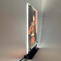 Led rétro-éclairé affiche Kakegurui compulsif joueur Anime veilleuse peinture pour adolescent chambre décor veilleuse lampes de bureau signe