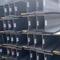 Poutre en H en acier galvanisé Q235B laminé à chaud poteau de clôture structurel soudé à chaud pour la construction norme ASTM à bas prix