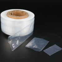 Sacs d'emballage auto-perforés en PE plastique personnalisés en rouleau, sacs poly auto-ouvrables en rouleau, sacs PE transparents en rouleau