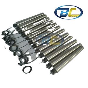 Konik tambur motoru dönüm için makaralı konveyör, motorlu stor kıvrık konveyör - Product Image 1