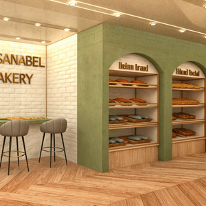 Design d'Interni per Panetterie e Pasticcerie - Servizio di Ristrutturazione Personalizzata per Caffetterie Commerciali (Decorazione Moderna per Negozi di Panetteria) - Product Image 5