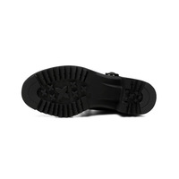 Bottes mi-mollet pour femme à semelle épaisse de haute qualité, avec fermeture éclair, tendance mode, talons épais, printemps/automne/hiver
