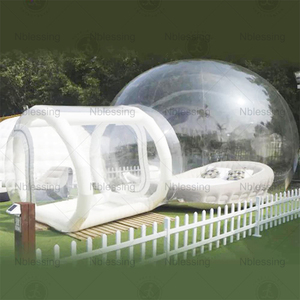 Kids Party PVC Transparent Inflatable Crystal Igloo Dome Bubble Tent <b>Balloons</b> House <b>Customized</b> Bubble Tent Transparent Inflatabl - Product Image 4
