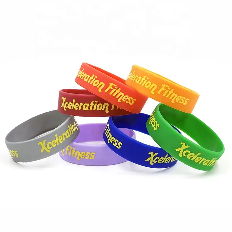 Pulseira de silicone personalizada, pulseira de silicone engraçada, 19mm, borracha personalizada, logotipo, pulseira de silicone personalizada