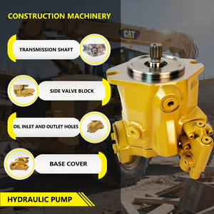 1221206 122-משאבה הידראולית 1206 עבור חתול th62 th63 telehandler מנוע 3054 oem תואם לוואי של חילוף - Product Image 2