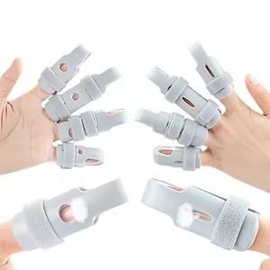 Melenelt Vingerbrace Trigger Finger Brace voor gebroken, rechtgezette, artritis- en knokkelimmobilisatie - Product Image 1