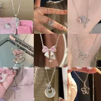Collier pendentif chat Woying Kitty, chaîne en bambou réglable, bijoux délicats pour tous les jours, cadeau d'amitié pour femmes