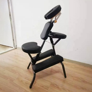 เก้าอี้นวดพกพาคุณภาพดี เตียงนวด เฟอร์นิเจอร์ร้านเสริมสวย พับได้ น้ำหนักเบา มีหลายสีให้เลือก - Product Image 4