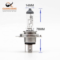 Ampoule automobile H4 24V 100/90W P43T Ampoule halogène pour voiture 9003 HB2 4300K