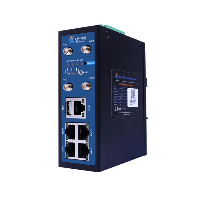 AISmartlink PUSR 4G Industrial Router Wireless Card Insertion Serial Port DTU Networking DI/DO Analog Quantity Full Network G809