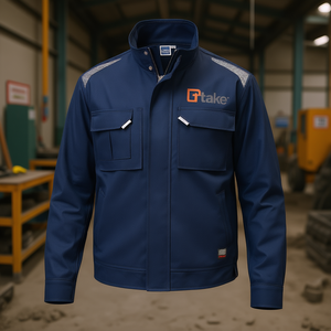 เสื้อแจ็คเก็ต Ttake รุ่นปกติ สีเทา ไซส์ XS ชุดทำงานเพื่อความปลอดภัย - Product Image 3
