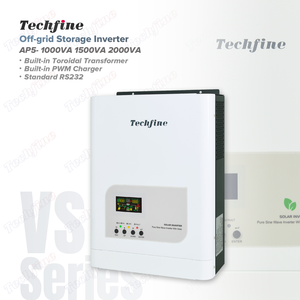 Para VS-AP5, Pantalla LCD Individual, 1kva 2kva 800w 1000w 1200w 1600w, Salida de Onda Sinusoidal Pura, Energía Solar 110v 220v 12v, Fuera de la Red - Product Image 1