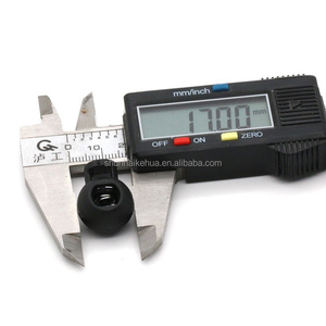 Cierres de Cordón de Plástico de Nailon Blanco y Negro con Hebilla y Dos Orificios, Embalaje en Caja de Cartón, Certificación ISO ROHS - Product Image 6