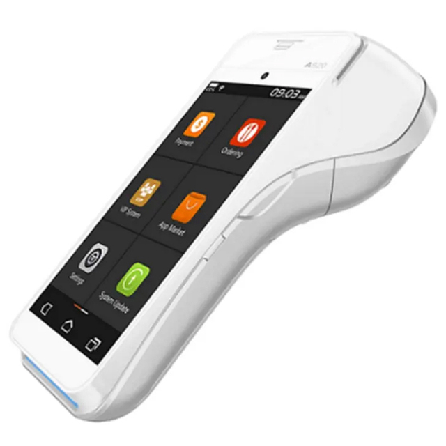 A920 Handheld Smart System Portable Financial Pos Terminal Android Card Payment With Printer