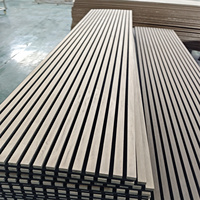 Panneau mural insonorisant Akupanel durable en MDF, réduction du bruit, panneau mural écologique pour bâtiment commercial