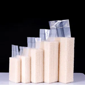 Seal Vacuum Bag Moisture Proof Heat Seal Transparent Plastics Nylon Vacuum Bags For Food Meat Fish And Nuts