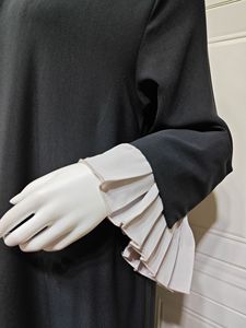 Robe Abaya Maxi de Dubaï en Gros pour Femmes, Robe Kaftan Turque Modeste, Robe Maxi Plissée Modeste, Vêtements Islamiques de Luxe pour Femme - Product Image 5