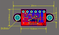 Module de capteur de télémétrie laser VI5300 4 mètres de mesure de distance remplacer VL53L0X VL53L1X avec couvercle