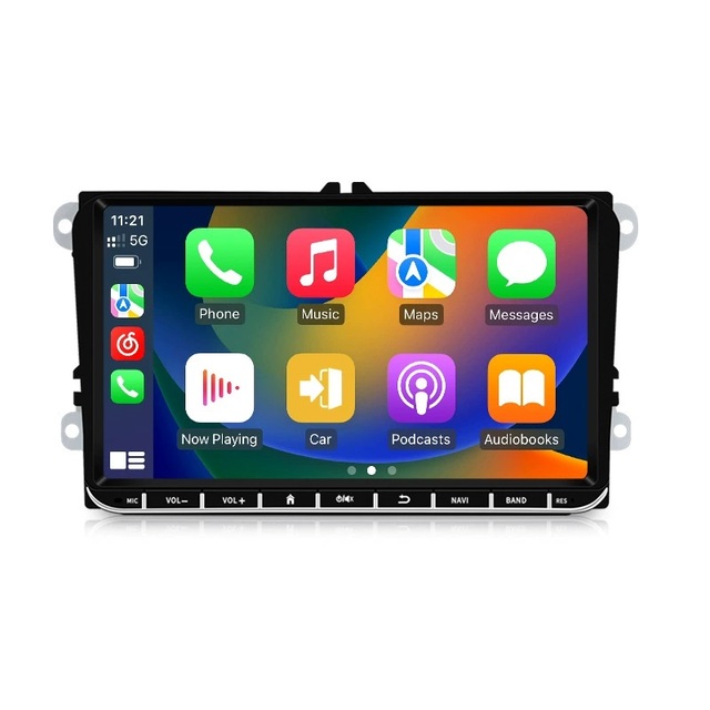 9" Universal Android Auto Carplay Wifi BT IPS Screen Radio for Volkswagen VW Passat B6 B7 CC Tiguan Touran GOLF POLO Skoda Seat