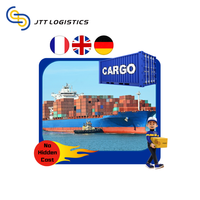 Coût d'expédition FCL compétitif 20GP 40GP 40HQ 45HQ avec livraison DDU DDP vers la France, l'Italie, l'Allemagne, l'Espagne, le Royaume-Uni avec livraison maritime rapide
