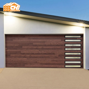 <span class=keywords><strong>Porte</strong></span> de <span class=keywords><strong>garage</strong></span> <span class=keywords><strong>sectionnelle</strong></span> automatique anti-ouragan 9x7 à panneaux sandwich pour villa - Product Image 1