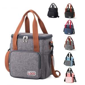 Sac à déjeuner en matériau de qualité alimentaire, réutilisable, isolé, imperméable et écologique, sac isotherme - Product Image 2