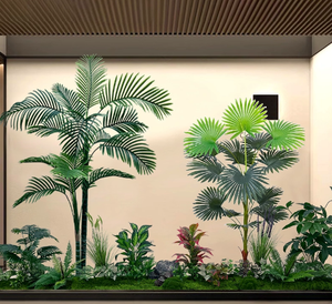 <span class=keywords><strong>Plante</strong></span> artificielle longue en pot pour salon, palmier artificiel, olive, bambou, bananier, plantes artificielles - Product Image 1