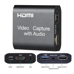Tarjeta de Captura de Video HDTV 1080p para Transmisión en Vivo y Grabación, Funciona con OBS, PS5, Switch, Xbox, PC, Mac, Plug&Play, <span class=keywords><strong>VLC</strong></span>, OBS, Amcap - Product Image 4
