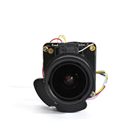 Module de caméra IP IMX415 8MP 4K avec objectif zoom 4X 2,8-12 mm, mise au point automatique, faible luminosité 0,01 LUX, vision nocturne sans bruit/définition floue