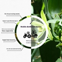 Approvisionnement direct de l'origine, huiles brutes organiques à l'odeur douce pour l'aromathérapie, les soins de la peau, huile essentielle de vanille supercritique CO2