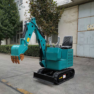 Excavadora sobre orugas grande, vehículo de ingeniería de zanjas agrícolas, sitio de operación de movimiento de tierras municipal, retroexcavadora - Product Image 3