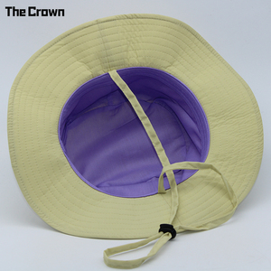 Custom Logo Vacation Bucket <b>Hat</b> With Adjustable Chin Strap And Drawstring Wholesale Bulk Sun <b>Hat</b> Manufacturer - Product Image 2