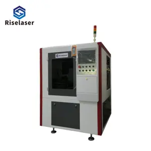 Mesin pemotong Laser serat CNC kecil 1000W-2000W, Multifungsi untuk Las Laser pelat besi