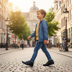 Chaussures pour filles, enfants et tout-petits ZZFABER, respirantes, confortables, légères, douces, en microfibre, imperméables et durables - Product Image 2