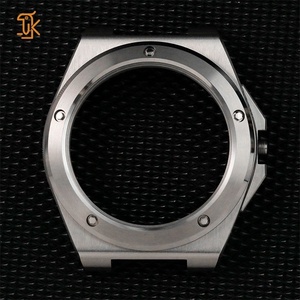 NH35 <b>Watch</b> <b>Case</b> Silver Tonneau 316L Stainless Steel Watchcase Hexagonal Waterproof NH36 Cover Of <b>Watch</b> Customized Manufacturers - Product Image 1