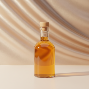 Bouteille de vin en verre cylindrique transparente miniature de haute qualité de 50 ml avec logo personnalisé imprimé à l'écran - Product Image 1